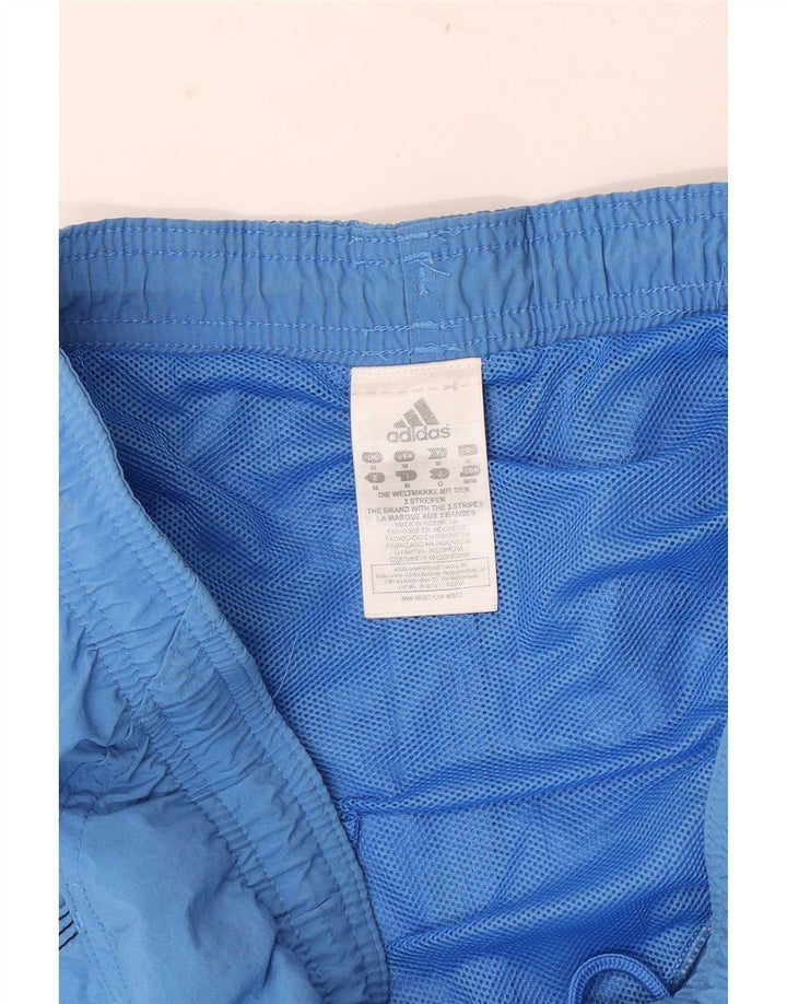 adidas Ανδρικό Αθλητικό Σορτς Μεσαίο Μπλε Πολυαμίδιο