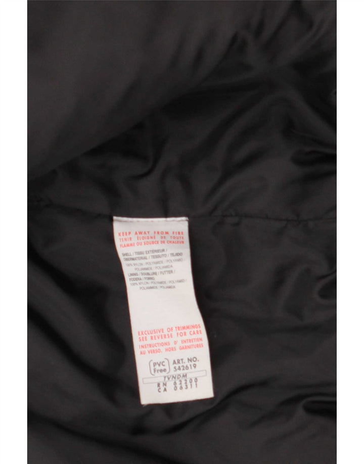 Puma Γυναικείο μπουφάν με επένδυση UK 14 Medium Black Nylon
