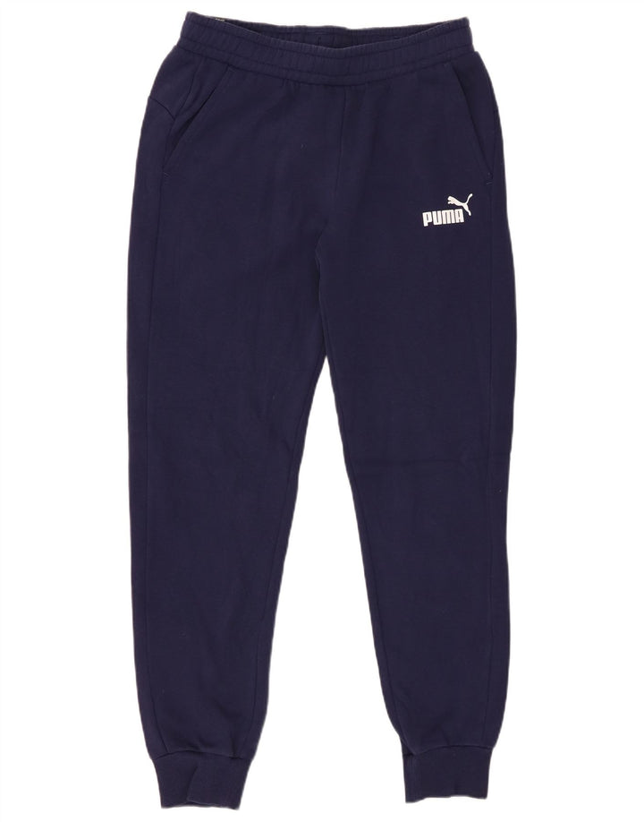 Ανδρική φόρμα PUMA Παντελόνι Joggers Μεσαίου Ναυτικού Μπλε Βαμβακερό