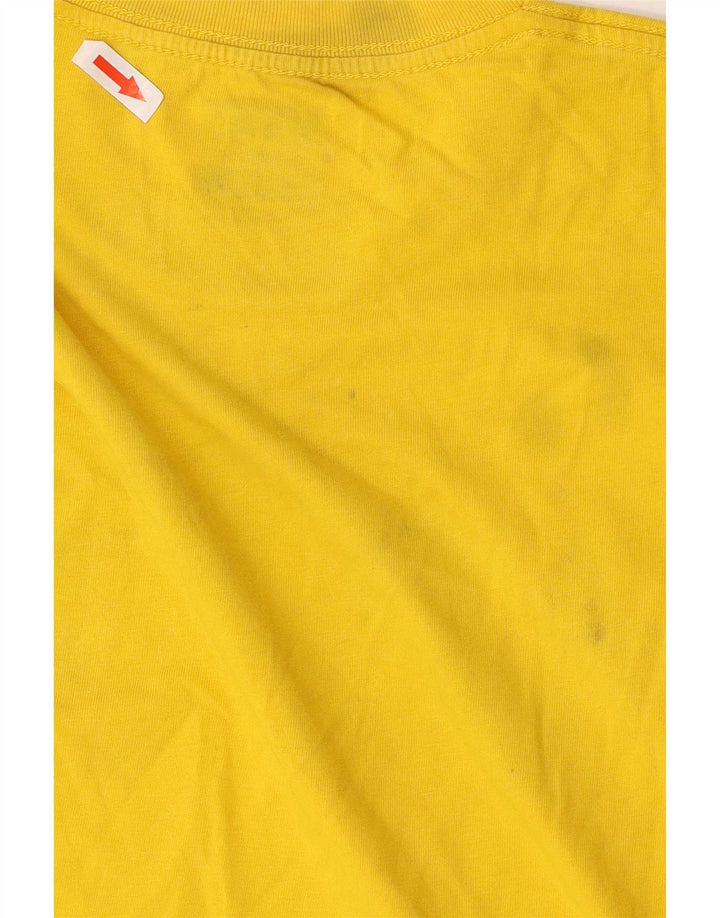Ανδρικό γραφικό μπλουζάκι Vans Classic Fit Top Μεσαίο κίτρινο βαμβακερό