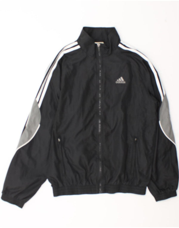Ανδρική φόρμα Adidas Top Jacket UK 36/38 Small Black Colourblock Polyester