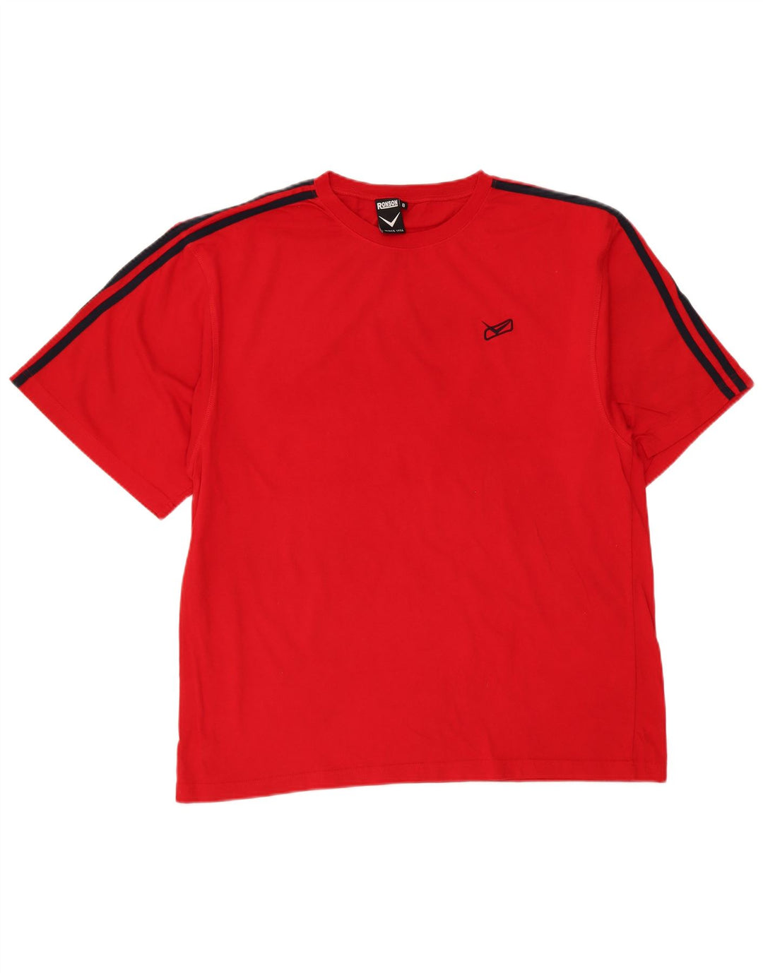 Vintage Ανδρικό T-Shirt Top XL Κόκκινο βαμβακερό
