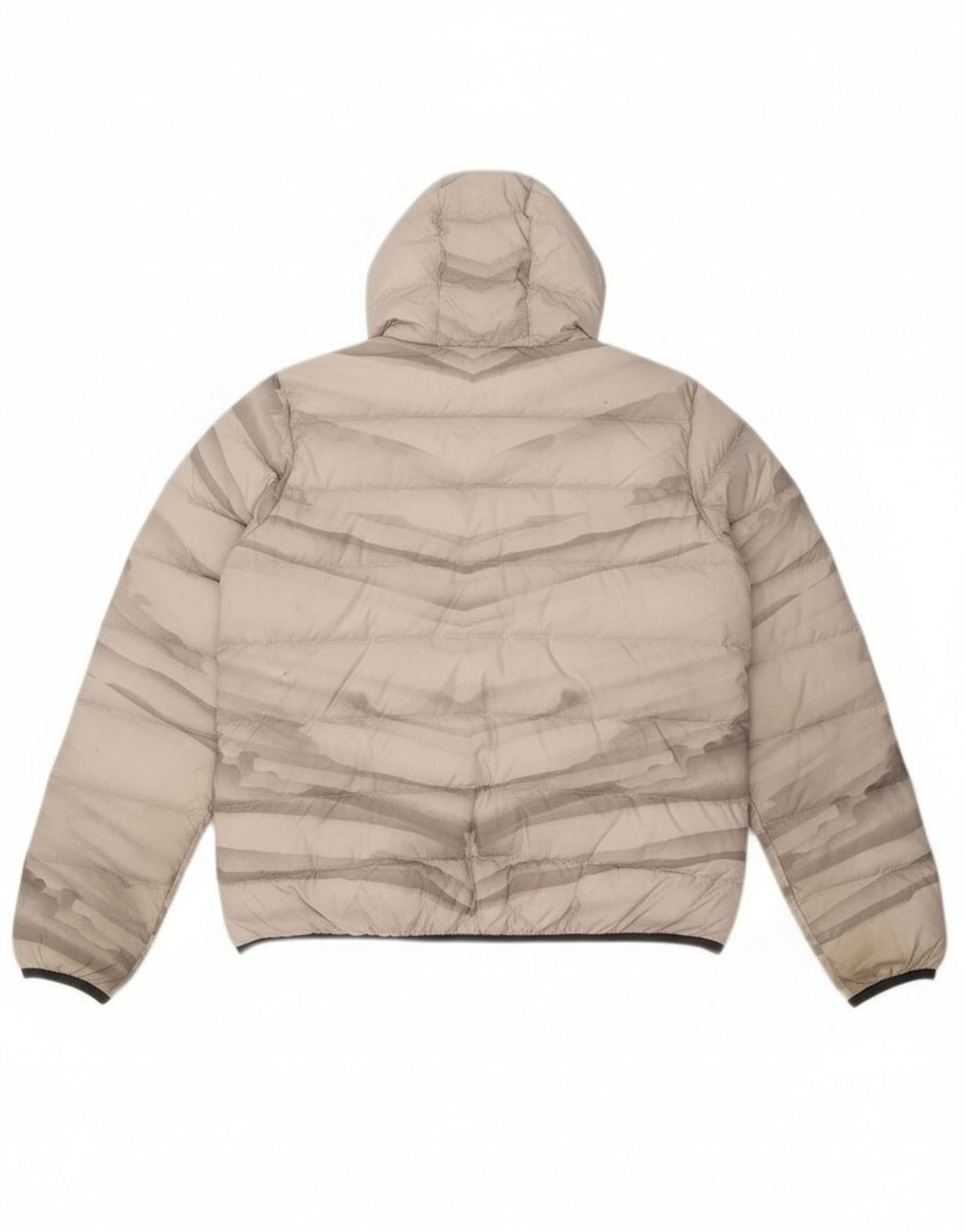 Jack Wolfskin γυναικείο μπουφάν με κουκούλα UK 18 XL Grey Tie Dye Polyester