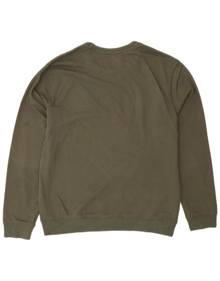 Ανδρικό φούτερ French Connection Jumper XL Χακί Βαμβακερό
