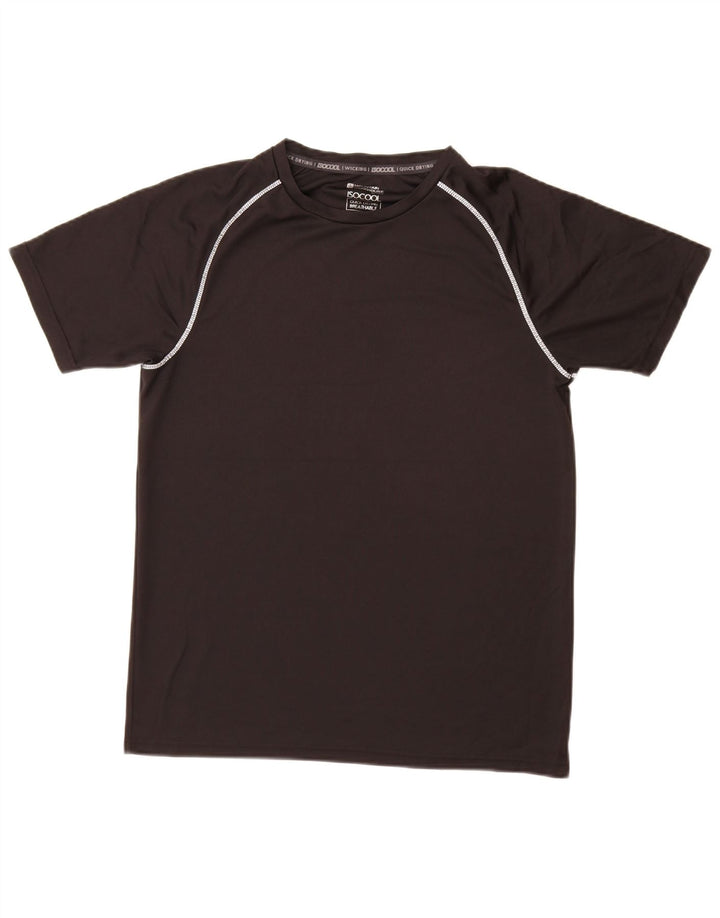 Ανδρικό T-Shirt Mountain Warehouse Top Medium Black Polyester