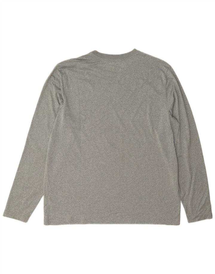 Ανδρικό τοπ Nike Dri Fit Μακρυμάνικο XL Γκρι πολυεστέρας