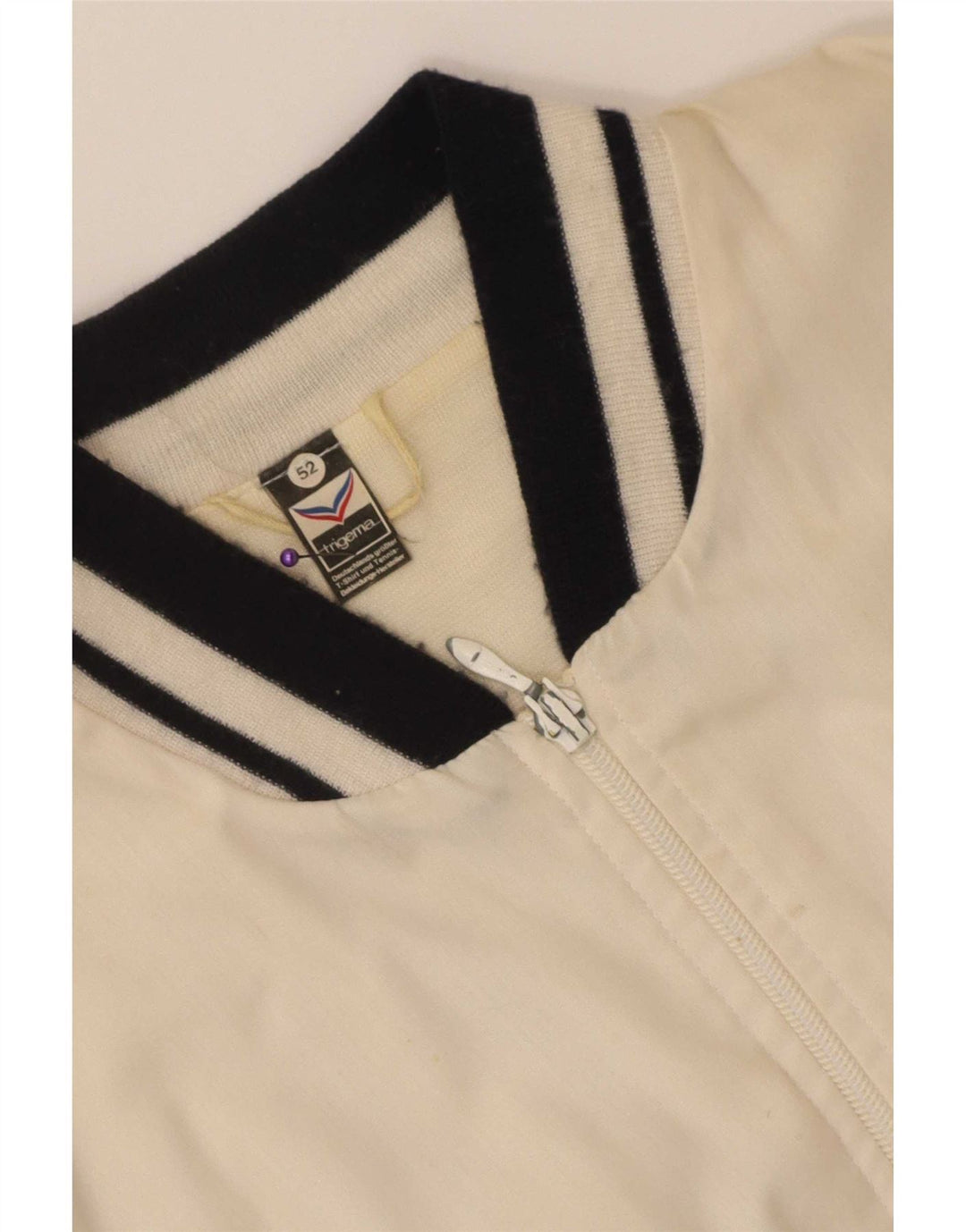 Ανδρικό μπουφάν Trigema Bomber IT 52 XL White Colourblock Polyester