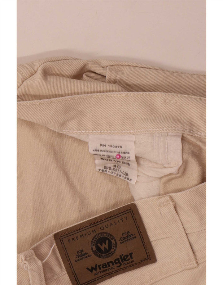 Ανδρικό τζιν σορτς Wrangler W40 XL Μπεζ βαμβακερό