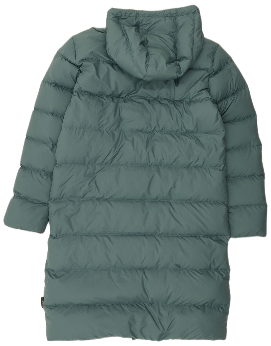 Jack Wolfskin Γυναικείο παλτό με κουκούλα μεγάλου μεγέθους padded UK 10/12 Μεσαίο πράσινο