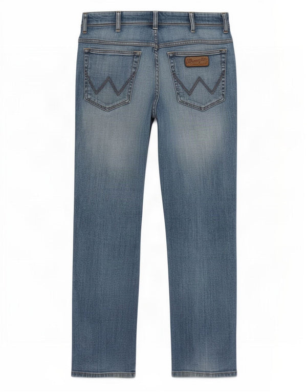 Ανδρικό τζιν ίσιο Wrangler Texas Stretch W36 L30 Μπλε βαμβακερό