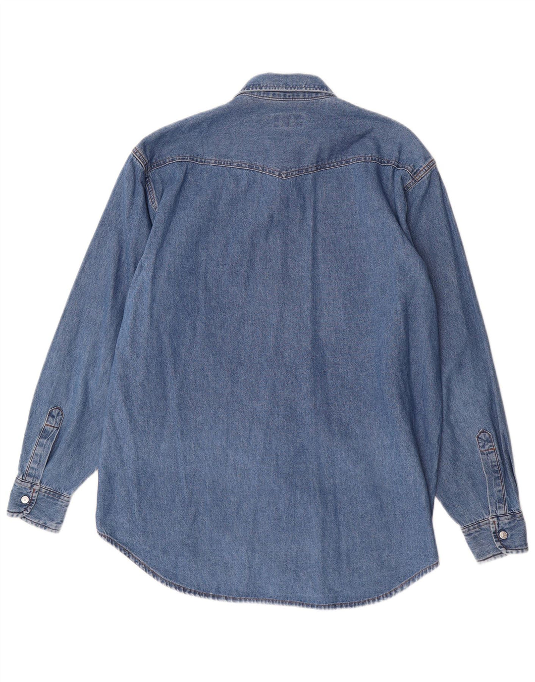 Ανδρικό τζιν πουκάμισο CARRERA, μεσαίο μπλε βαμβακερό