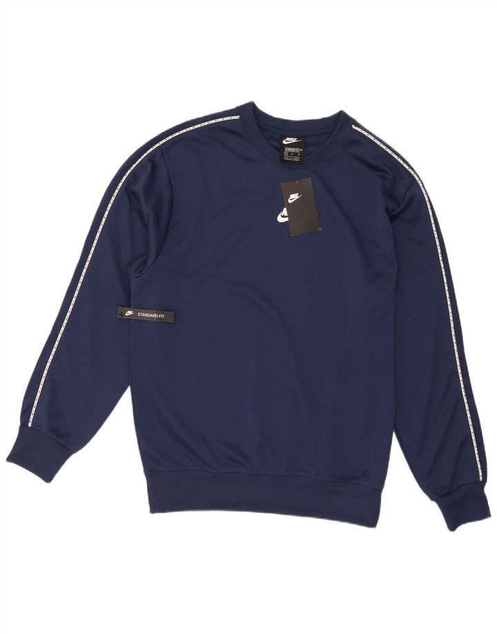 Ανδρικό φούτερ Nike Graphic Standard Fit Jumper Medium Navy Blue Polyester