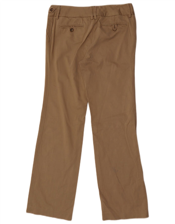 Massimo Dutti Γυναικείο ίσιο παντελόνι Chino EU 40 Medium W30 L30 Beige