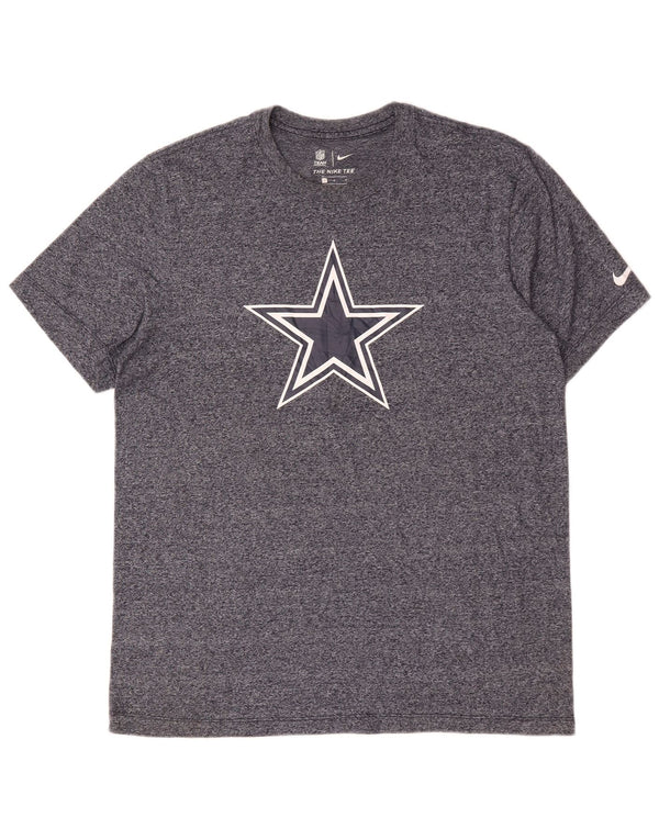 Ανδρικό μπλουζάκι Nike Dallas Cowboys με γραφικό μπλουζάκι, φανταχτερό, μπλε ναυτικό