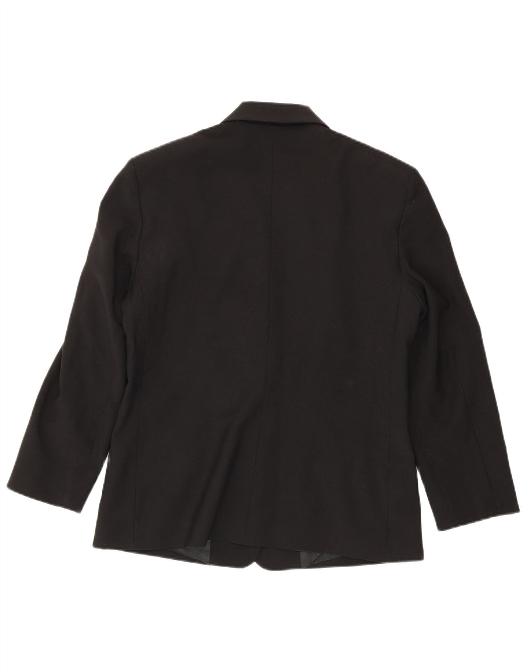Benetton Γυναικείο Μπουφάν Blazer IT 46 Μεγάλο Μαύρο Πολυεστέρα
