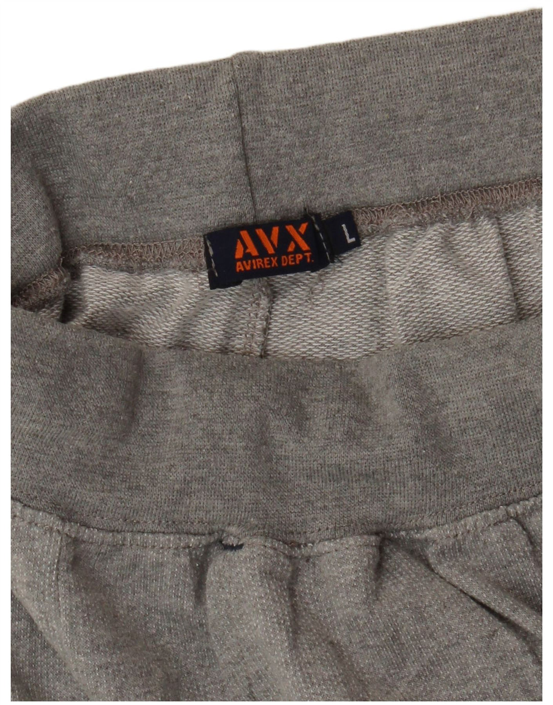 AVIREX Ανδρικές φόρμες γραφικές Παντελόνια Joggers Large Grey