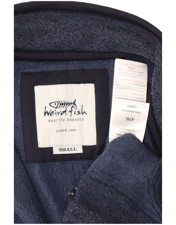 Ανδρική αθλητική φόρμα WEIRD FISH Top Jacket Μικρό Navy Blue Polyester