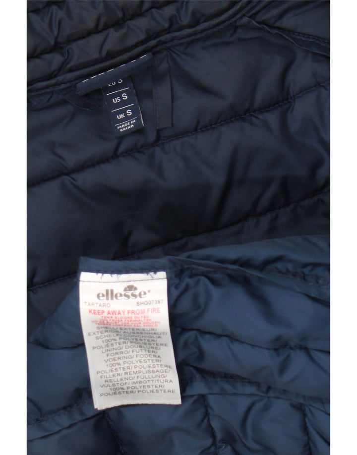 Ellesse Ανδρικό μπουφάν με επένδυση UK 36 Small Blue Colorblock Polyester