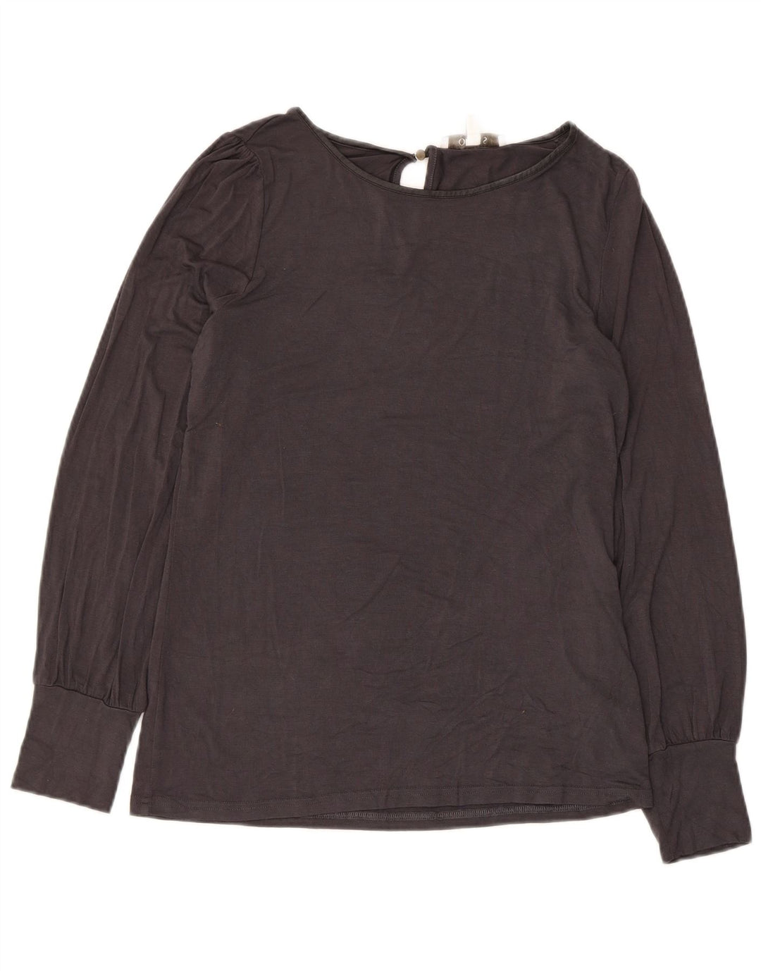 Γυναικεία μακρυμάνικη μπλούζα Oasis Top UK 10 Small Grey Viscose