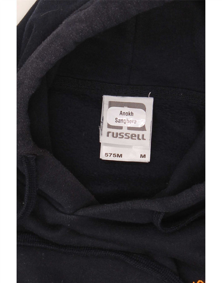 Russell Athletic Ανδρικό Hoodie Jumper Μεσαίο ναυτικό Βαμβακερό