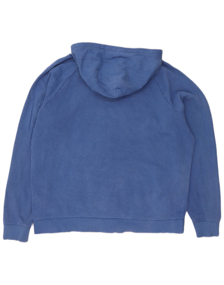 Under Armour Ανδρικό Hoodie Jumper Μεγάλο Μπλε Βαμβακερό