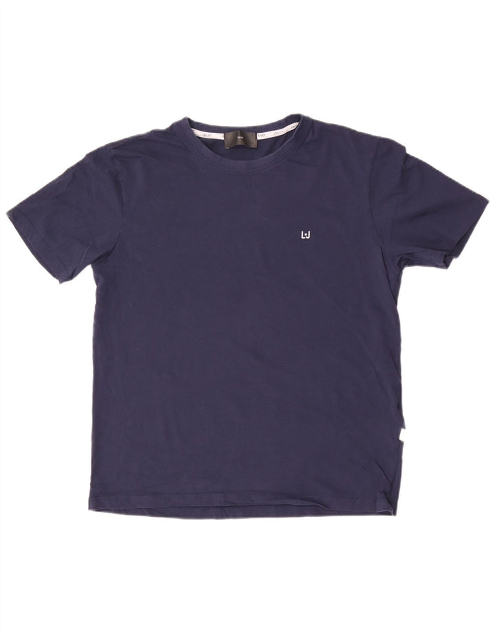 Ανδρικό T-Shirt Liu Jo Top Βαμβακερό μεσαίο ναυτικό μπλε