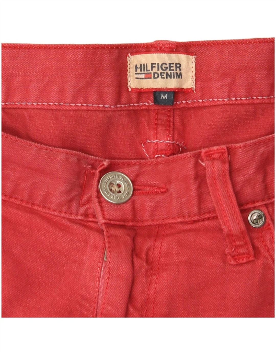 Tommy Hilfiger Ανδρικό Slim Jeans Medium W32 L34 Red