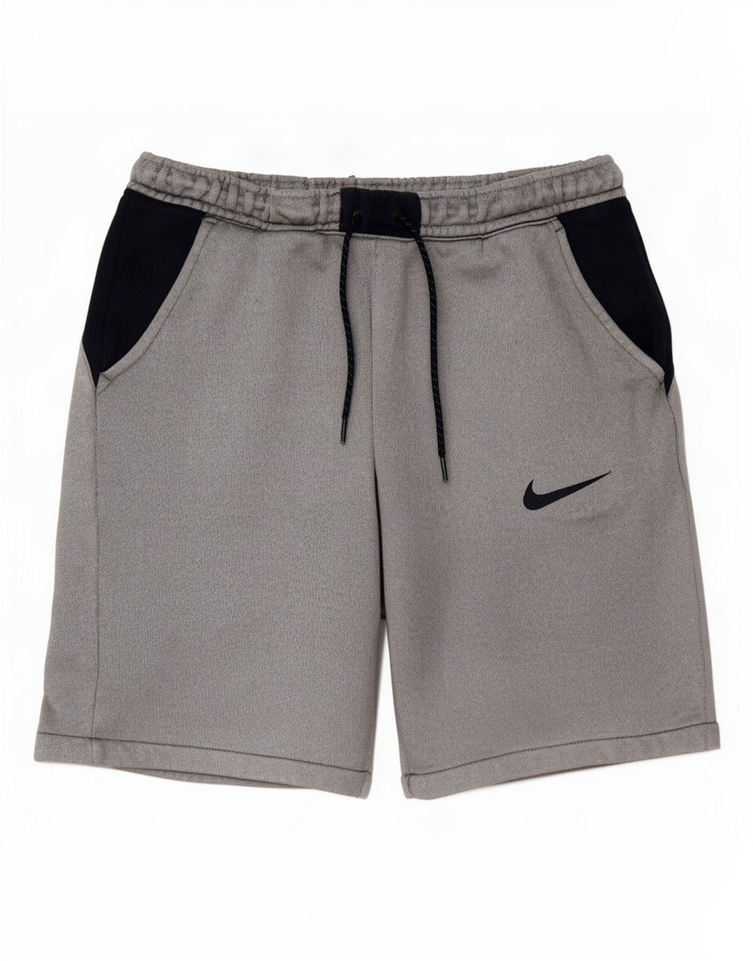 Ανδρικό αθλητικό σορτς Nike με μεγάλο γκρι χρώμα, βαμβακερό