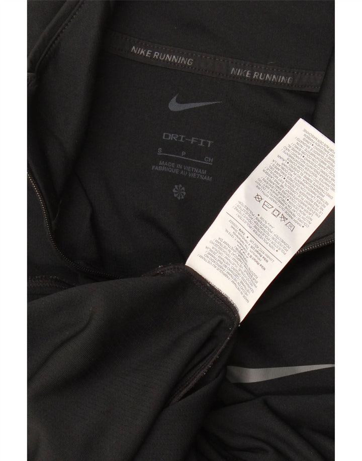 Γυναικεία φόρμα πουλόβερ με φερμουάρ Nike Dri Fit Top 10 Small Black