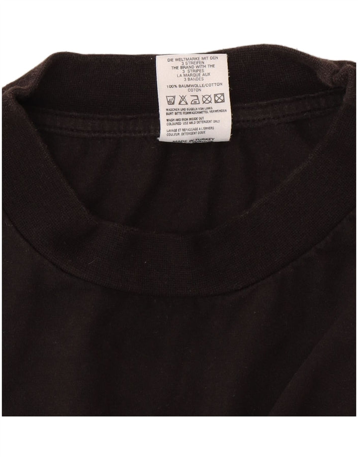 Ανδρικό T-Shirt Adidas Top XL Μαύρο βαμβακερό