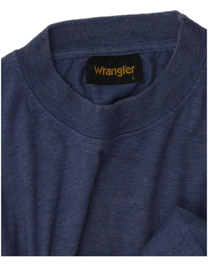 Ανδρικό T-Shirt Wrangler Top Large Blue