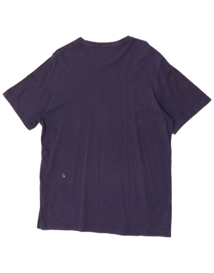 Ανδρικό γραφικό T-Shirt Puma Top 2XL Navy Blue