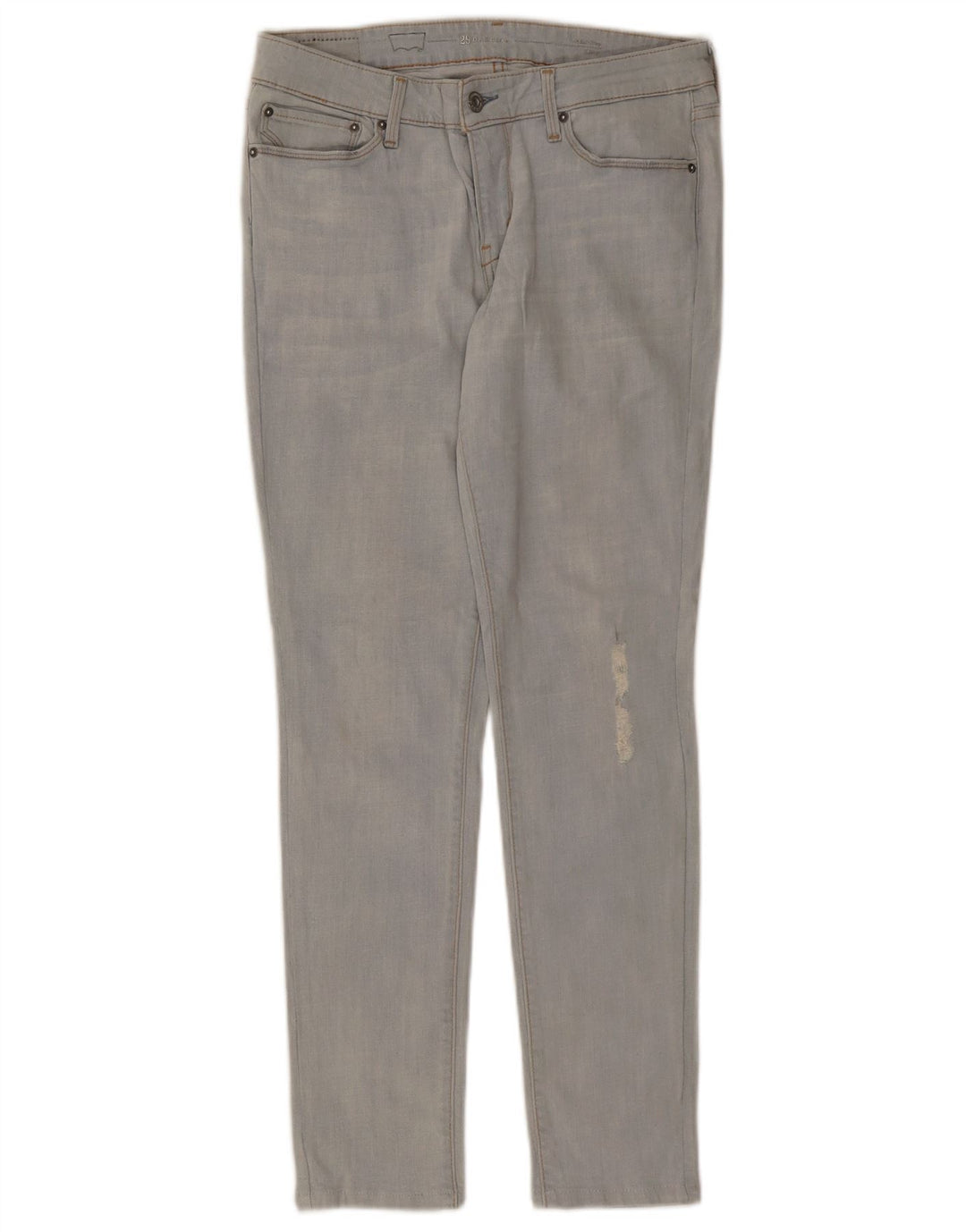 LEVI'S Γυναικεία Demi Curve Distressed Skinny Jeans W29 L29 Blue