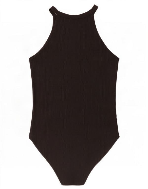 Zara γυναικείο αμάνικο φορμάκι Trafaluc UK 12 Medium Μαύρο