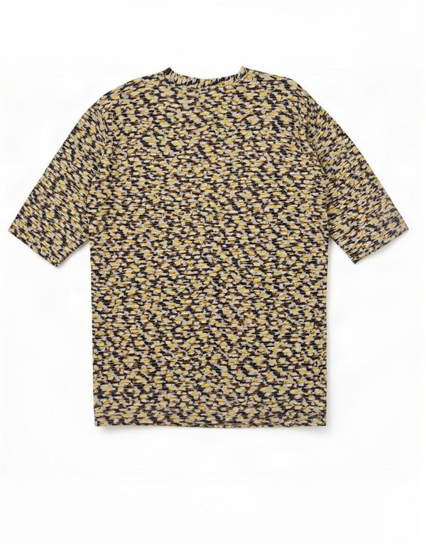 Zara Γυναικείο φόρεμα 3/4 Sleeve Shift UK 14 Medium πολύχρωμο γεωμετρικό