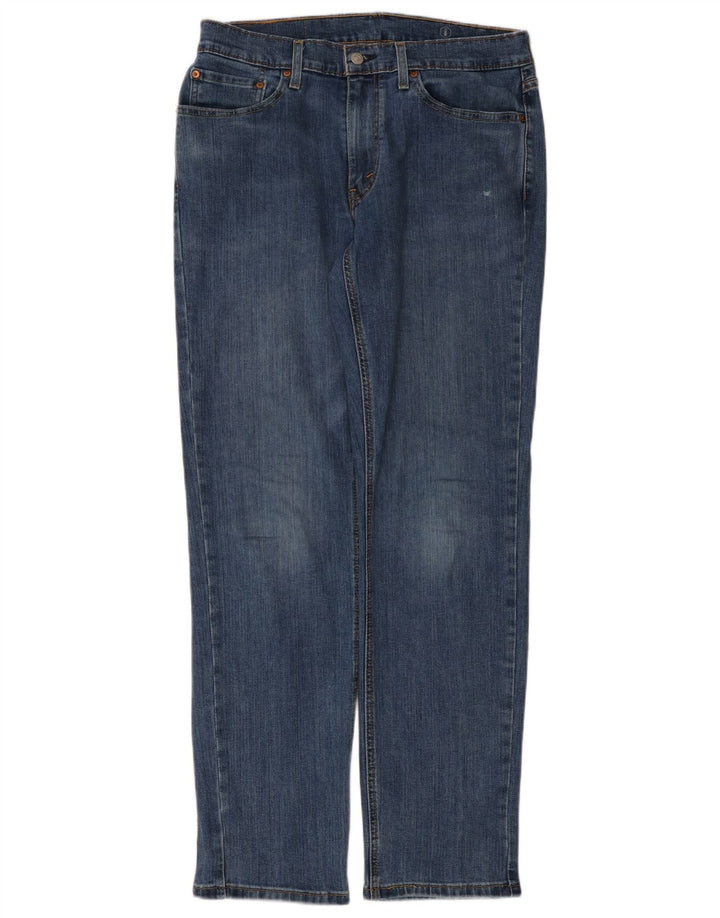 Levi's Mens 541 Athletic Straight Jeans W32 L34 Μπλε βαμβακερό