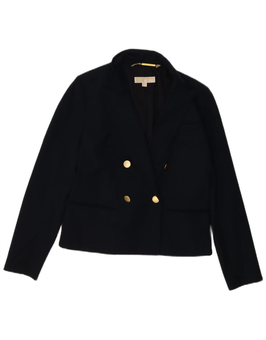 MICHAEL KORS Γυναικείο Μπλέιζερ Διπλό Μπουφάν US 8 Medium Navy Blue