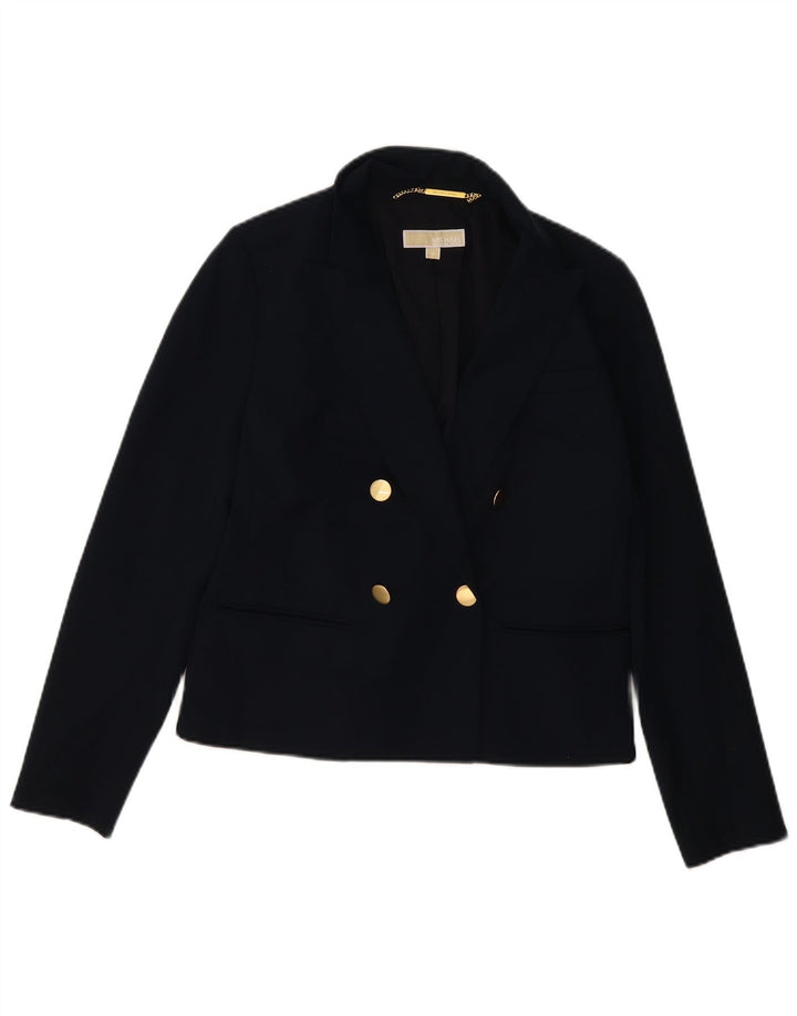 MICHAEL KORS Γυναικείο Μπλέιζερ Διπλό Μπουφάν US 8 Medium Navy Blue