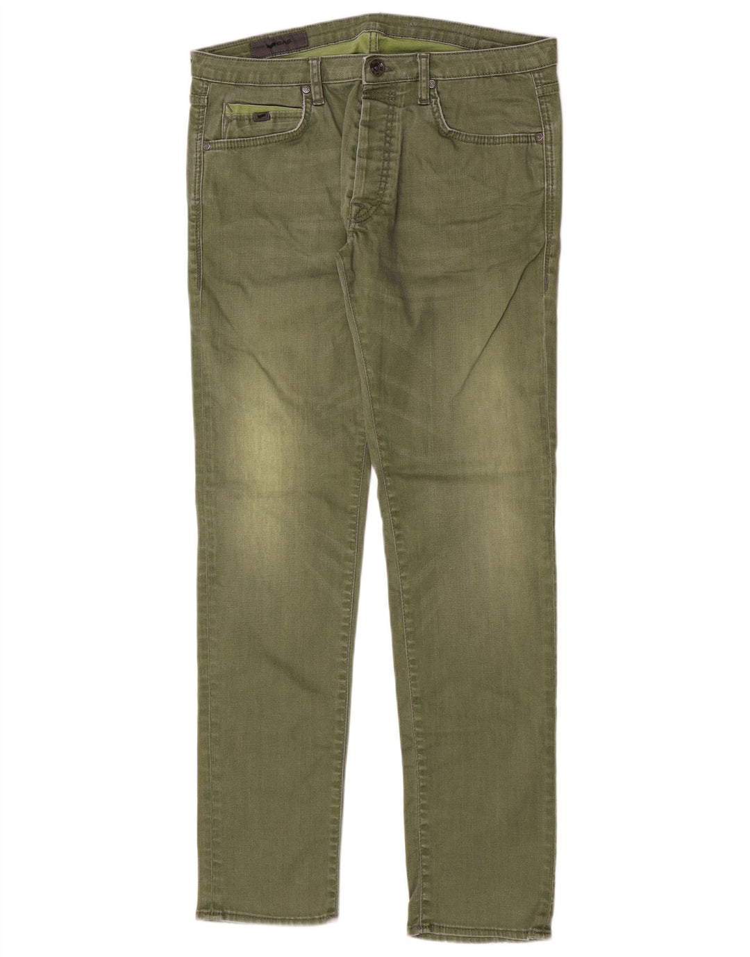 Gas Γυναικείο Slim Jeans W36 L32 Χακί