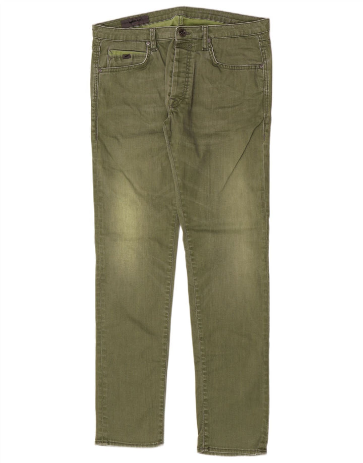Gas Γυναικείο Slim Jeans W36 L32 Χακί