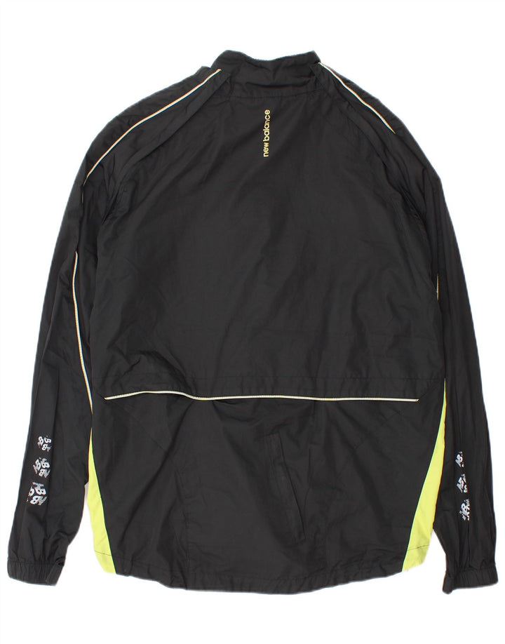 Ανδρική αθλητική φόρμα New Balance Top Jacket Medium Black Colourblock Polyester