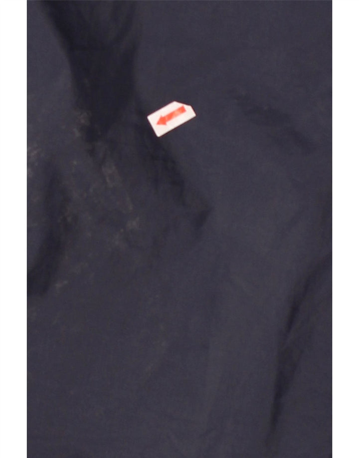 K-WAY Mens Rain Jacket UK 42 XL Navy Blue Polyamide
