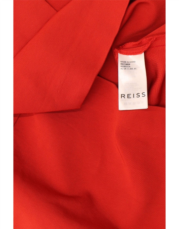 Γυναικείο φόρεμα με θήκη Reiss UK 8 Μικρή κόκκινη βισκόζη