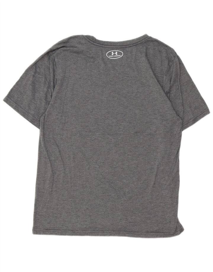 Under Armour Γυναικείο T-Shirt Top UK 14 Large Grey