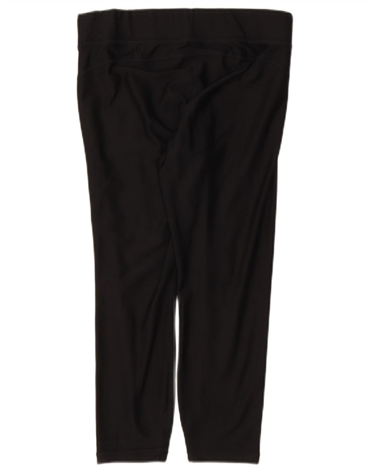 Under Armour Γυναικεία Κάπρι Κολάν UK 14 Large Black