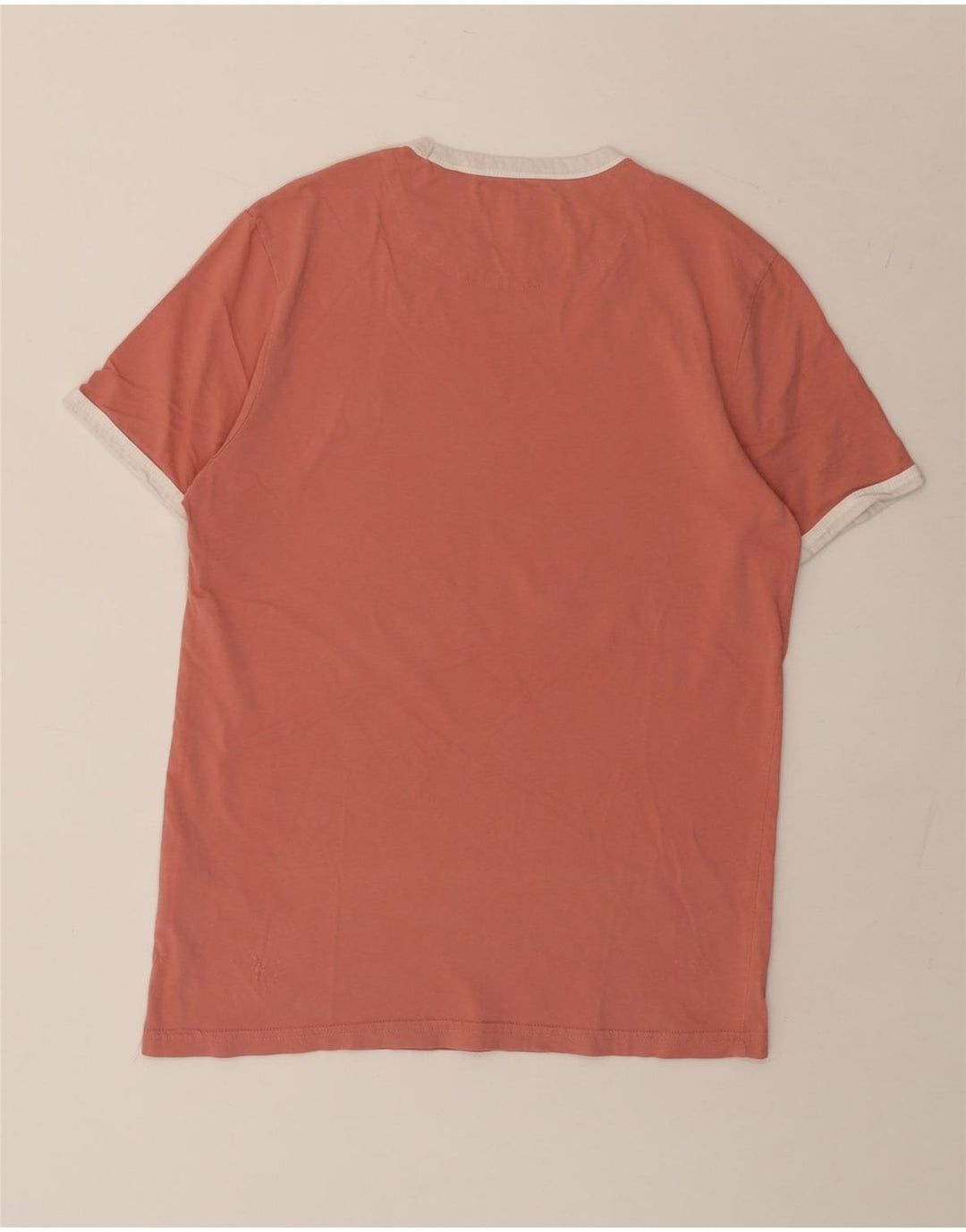 Ανδρικό T-Shirt Lyle & Scott Top Μικρό ροζ βαμβακερό