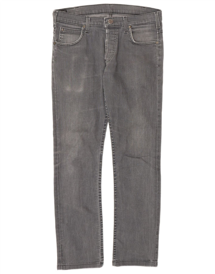 Lee Mens Powell Slim Jeans W30 L29 Γκρι βαμβακερό