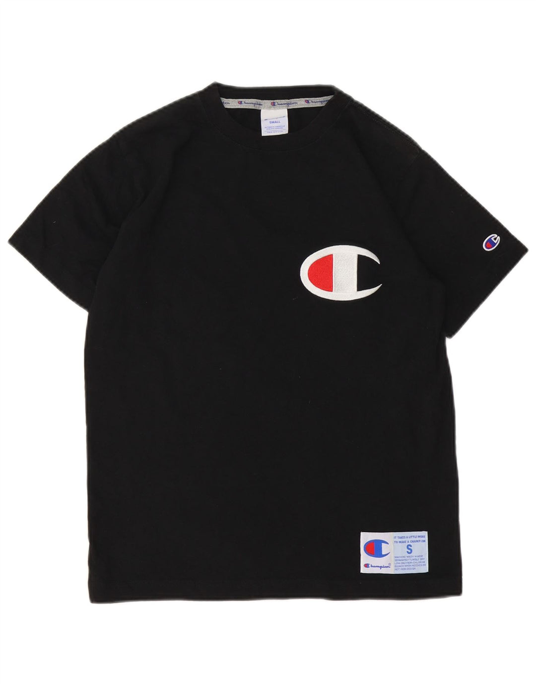 Ανδρικό T-Shirt Champion Graphic Top Small Black