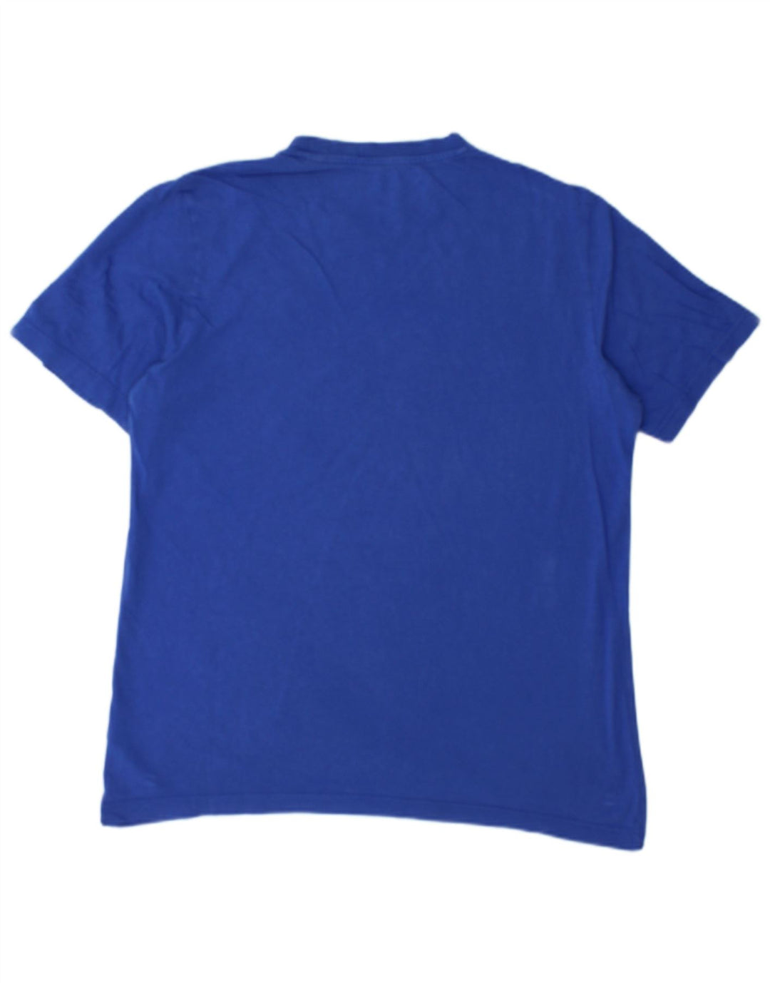 Ανδρικό γραφικό T-Shirt Adidas Top από μεσαίο μπλε βαμβακερό