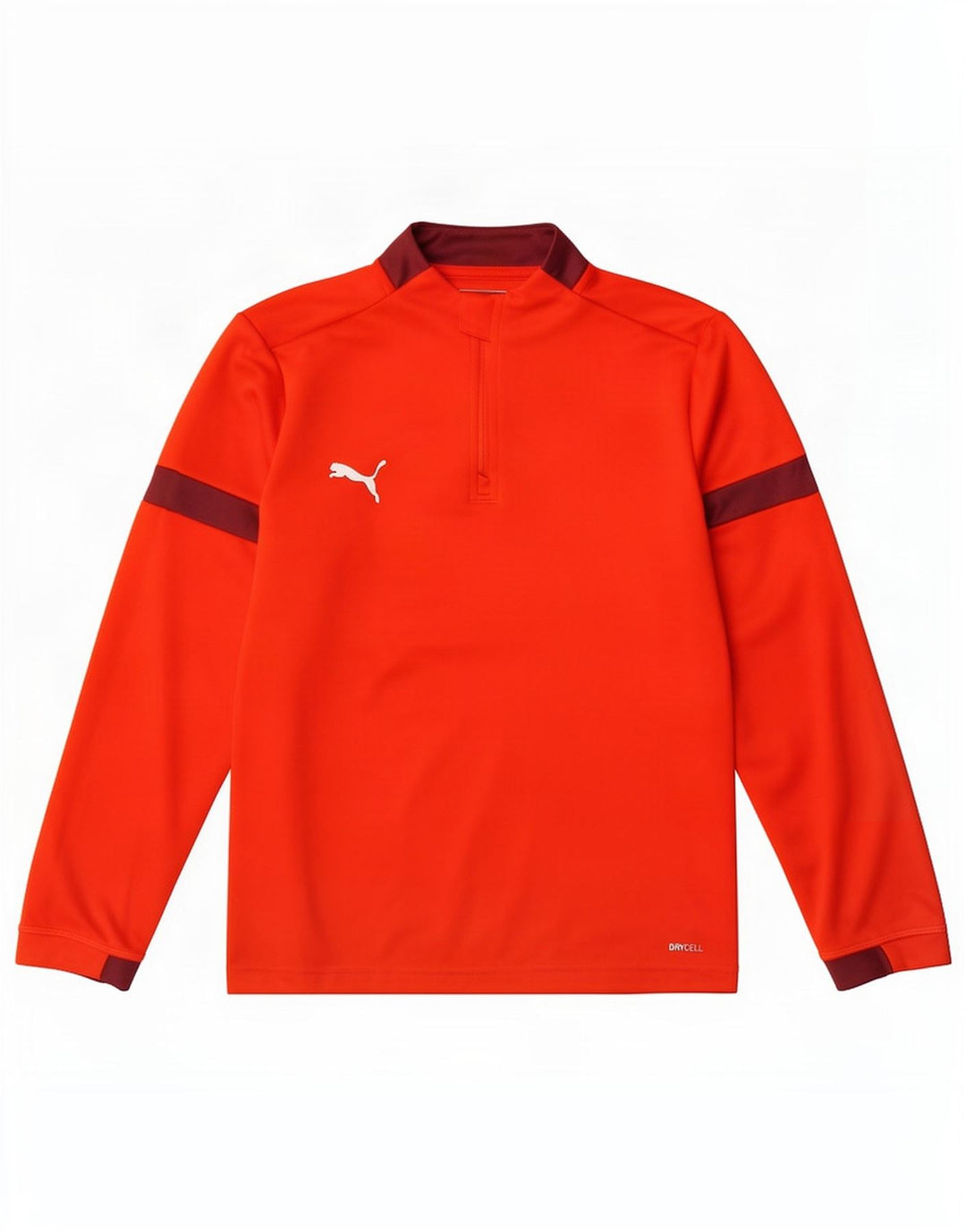 Puma Boys φόρμα πουλόβερ με φερμουάρ 11-12 ετών κόκκινο χρώμα